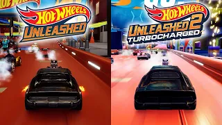 Hot Wheels Unleashed vs Hot Wheels Unleased 2 | Gameplay Comparison