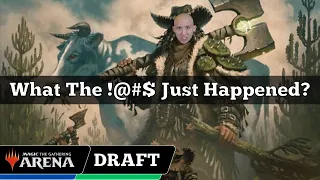 What The !@#$ Just Happened? | Outlaws Of Thunder Junction Draft | MTG Arena