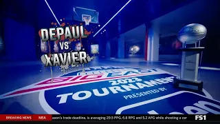 DePaul Men's Basketball v. Xavier | Second Round BIG EAST TOURNAMENT