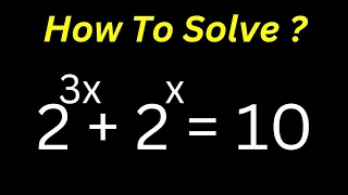 Math Olympiad Challenge | Real Solutions