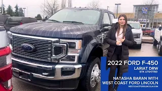 2022 Ford F-450 Lariat DRW | Natasha Baran | West Coast Ford Lincoln