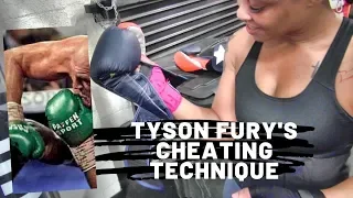 Tyson Fury "Cheating Technique:" Does it work? Pro boxers try it out & the results will shock you!