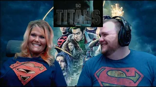 REACTION VIDEO - INTRODUCING THE WIFE TO TITANS - S1E2