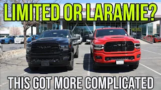 2023 RAM 3500 Night Edition Laramie VS Limited: This Just Got More Complicated