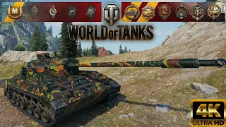 Kampfpanzer 07 RH - Serene Coast map - 12 kills - 4,9k damage Kolobanov World of Tanks replay 4K