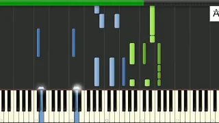 Aerosmith - I Don't Want To Miss a Thing - synthesia tutorial for beginners