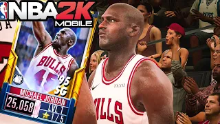 PINK DIAMOND JORDAN PACK OPENING! BEST CARD in NBA 2K Mobile!!