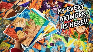 Showing My All Seen and Unseen Artworks | 100k Special