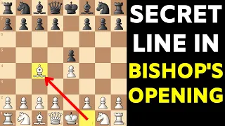 Powerful Gambit to Win Fast in the Bishop's Opening [TRAPS Included]