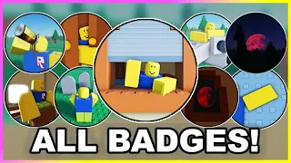 How to get ALL 13 BADGES (w/ Strategies) in RESIDENCE MASSACRE! [ROBLOX]