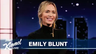 Emily Blunt on Daughters Obsession with Ryan Gosling & Husband John Krasinski vs Australian Spider