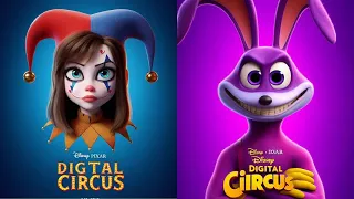 Ai Pixar posters for The Amaizing Digital Circus (ai being wild ) #theamazingdigitalcircus #ai