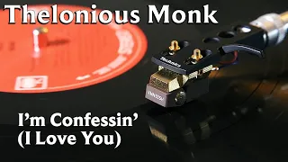 Thelonious Monk - I'm Confessin' (I Love You) [Solo Monk] - Black Vinyl LP