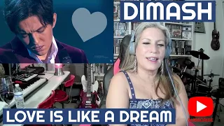 Dimash Reaction Love is like a dream (Alla Pugacheva) TSEL Dimash Kudaibergen TSEL Reacts  #reaction