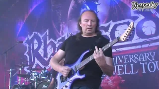 Rhapsody Of Fire (aka Rhapsody Reunion) - Live at Sweden Rock Festival 2017 (Full Concert HD)