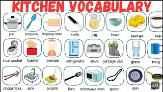 English Practice Made Fun: Mastering Kitchen Vocabulary