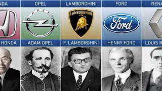 Founder of Car Companies From Different Countries | List Data