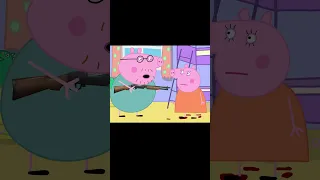 Peppa Pig vs Zombie 2. Zombie Apocalypse #peppapig #minecraft #animation