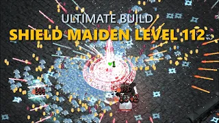 Halls of Torment - Level 112 Shield Maiden Run | Ultimate Build Showcase