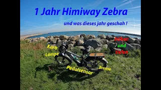 1 Jahr Himiway Zebra  👍🤷‍♂️👎