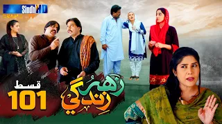 Zahar Zindagi - Ep 101 | Sindh TV Soap Serial | SindhTVHD Drama