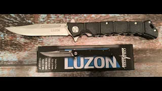 Складной нож! Cold Steel Luzon Medium! #20NQL! Реплика! Флиппер! 8Cr13MoV!