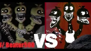 (FNAF SFM) Murder Animation (Comparison)