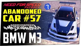 NEED FOR SPEED PAYBACK Abandoned Car #57 Location Guide - NFSMW BMW M3 GTR (E46)