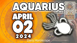 𝐀𝐪𝐮𝐚𝐫𝐢𝐮𝐬 ♒ ❌𝐖𝐀𝐑𝐍𝐈𝐍𝐆❌ 𝐆𝐎𝐃 𝐖𝐀𝐑𝐍𝐒 𝐘𝐎𝐔 😨 𝐇𝐨𝐫𝐨𝐬𝐜𝐨𝐩𝐞 𝐟𝐨𝐫 𝐭𝐨𝐝𝐚𝐲 APRIL 2 𝟐𝟎𝟐𝟒 🔮#horoscope #tarot #zodiac