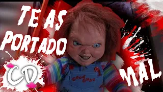 Chucky 2, El muñeco Diabólico/ Te as portado muy mal/ Castellano VS Latino