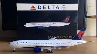 Gemini Jets 1:200 Delta Airlines 777-200ER Unboxing & Review