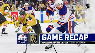 Oilers @ Golden Knights 2/6 | NHL Highlights 2024