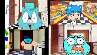 4 Darwin eats Gumball's Cereal