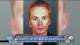 San Diego police investigate sighting of Northridge kidnap suspect Tobias Dustin Summers