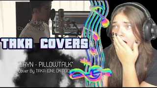 Adele - Hello (Cover by Taka from ONE OK ROCK) + ZAYN - PILLOWTALK|REACTION