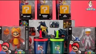 Super Mario Bros Movie Wave 2 Collection Unboxing Review | Bowser’s Island Castle Playset