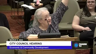 City Council Hearing; March 5, 2024