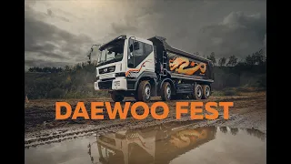 Daewoo Fest: совместная презентация и тест-драйв самосвалов от  Daewoo Trucks и Grunwald