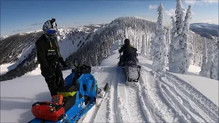 ABANDONED T-REX SNOWMOBILE RECOVERY 2018 SKI-DOO 850 SUMMIT X 175