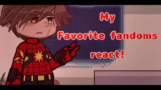 My Favorite Fandoms React! - Spider-Man || Mellopet