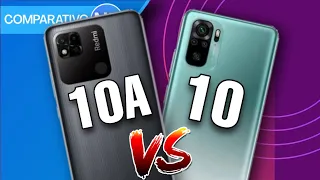 Redmi 10A VS Redmi Note 10 | Comparativo