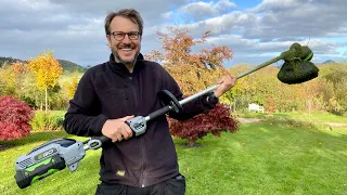 EGO Power+ 38cm Trimmer Review: Putting it to the test on our overgrown field