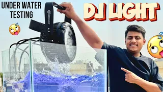 DJ Par Light Under Water Testing।Showtech Gamma RGBW Led Par Light