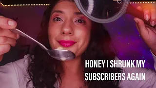 ASMR - HONEY I SHRUNK MY SUBSCRIBERS AGAIN - CEREAL EDITION