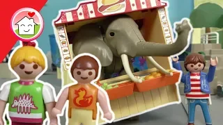 Playmobil Film deutsch - Ein Elefant im Kiosk - Geschichte mit dem Zoo für Kinder von Familie Hauser