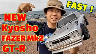 The new Kyosho Nissan Skyline 2000 GT-R was faster than I expected.FAZER Mk2 .SKYLINE GTR  KPGC10