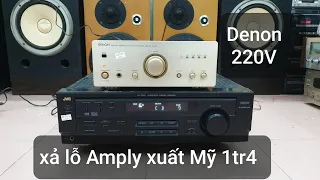 Xả lỗ Amply xuất Mỹ fm108hz 1tr4 Denon chạy điện 220V giá tốt liên hệ 0961222535 đã bán hết