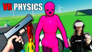 This NEW VR Physics Sandbox is BIZARRE... | Phin VR (Quest 2)