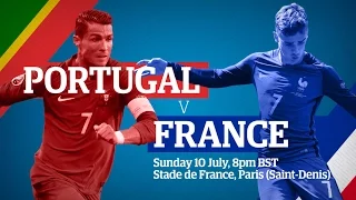 Euro 2016 final: which of France and Portugal will make history?