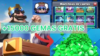 💎TUTORIAL RÁPIDO Y FÁCIL FARMEO DE MAESTRÍAS (+15000 GEMAS Y ORO GRATIS) CLASH ROYALE💎| yisus_pro26